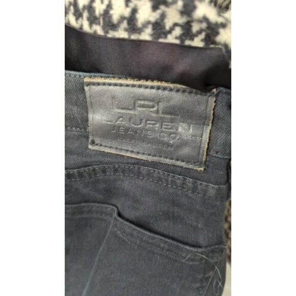 Ralph Lauren Houndstooth Wool Jacket XS & Black Jeans Modern Straight Ankle 2P - Picture 6 of 11